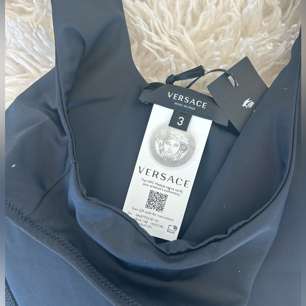 Versace One shoulder swimsuit NWT - Picture 5 of 10
